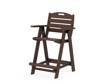 POLYWOOD® Nautical Counter Chair in Mahogany