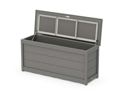 POLYWOOD® 68" Console Table with Storage in Slate Grey