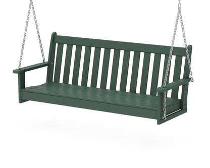 POLYWOOD® Vineyard 60" Porch Swing in Green