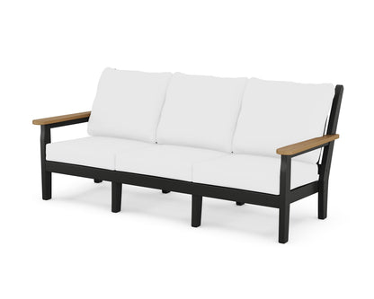 Chippendale Deep Seating Sofa - Black