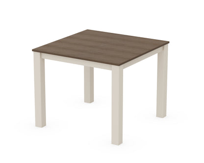 POLYWOOD® Parsons 38" X 38" Dining Table in Sand / Kona