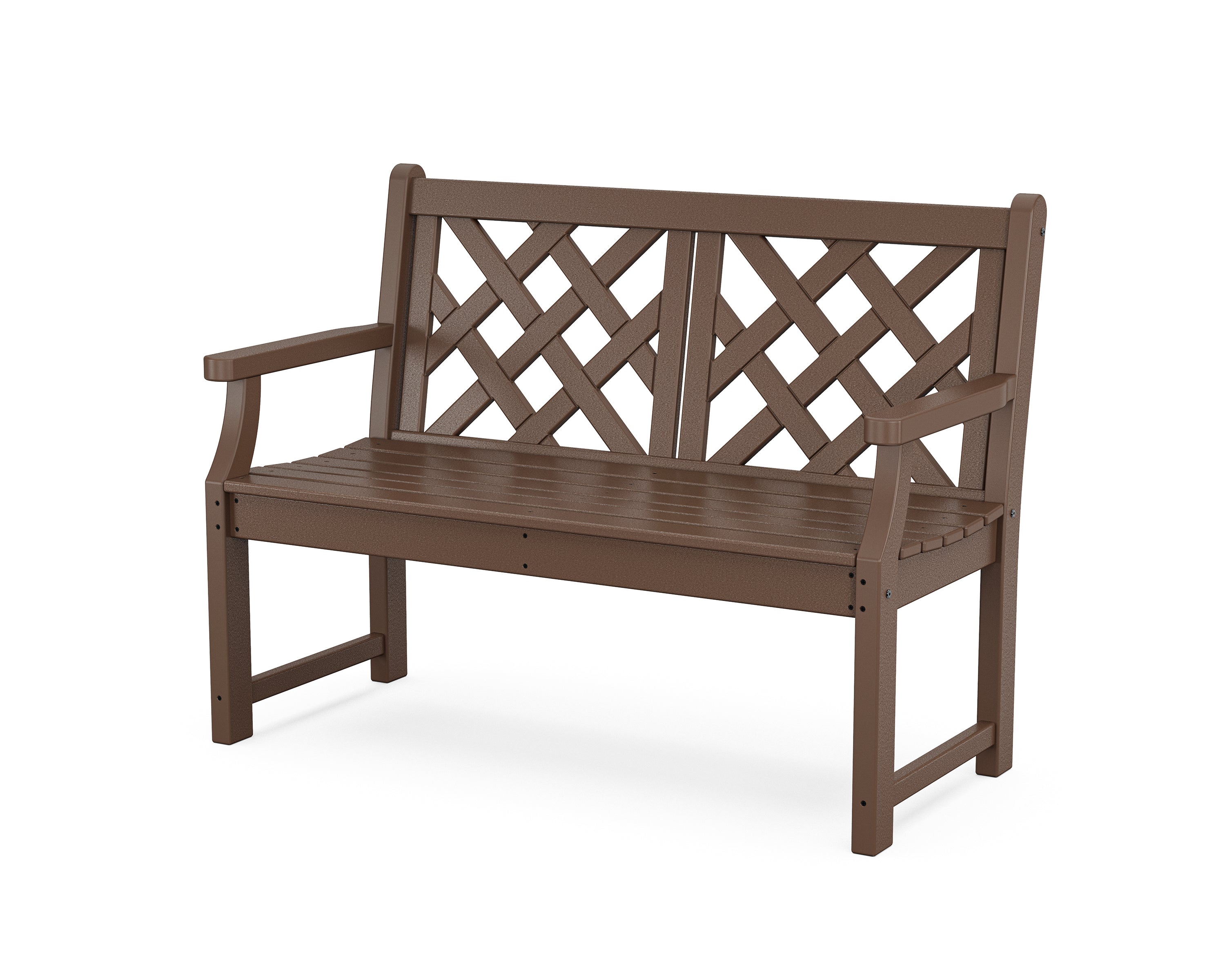 Country Living Wovendale 48" Bench in Mahogany