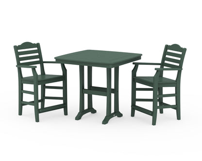 Draper James™ by  POLYWOOD® Savannah 3-Piece Counter Set with Trestle Legs in Green