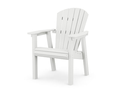 POLYWOOD® Seashell Dining Chair in White