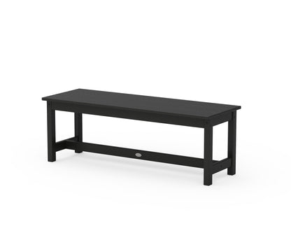 POLYWOOD® 48" Planter Bench in Black