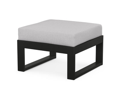 Unbranded Modular Ottoman - Modern in Black / Granite