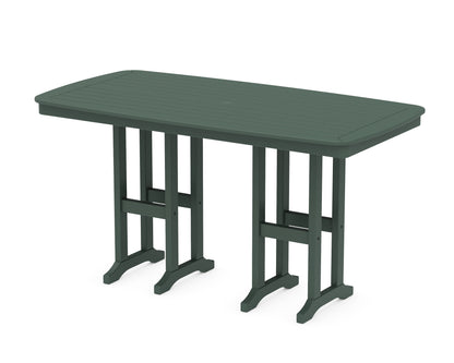 POLYWOOD® Nautical 37" x 72" Counter Table in Green