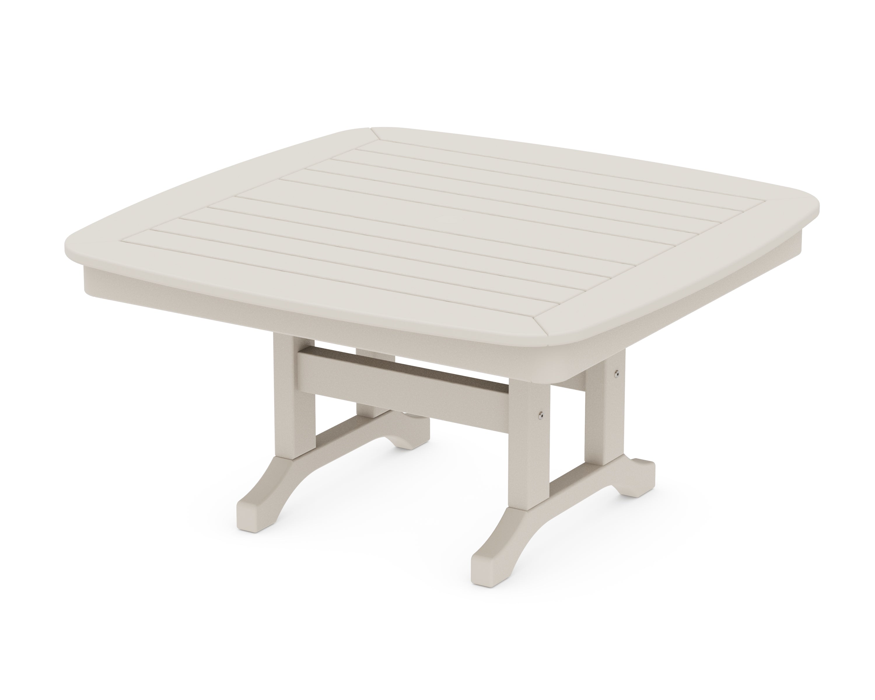 POLYWOOD® Nautical 37" Conversation Table in Sand