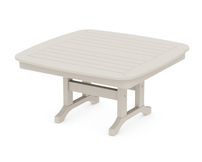 POLYWOOD® Nautical 37" Conversation Table in Sand