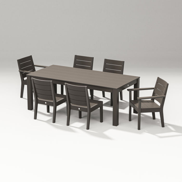 Latitude 7-piece Dining Set - Parsons 84"