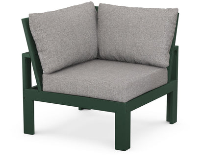 Unbranded Modular Corner Chair in Green / Grey Mist