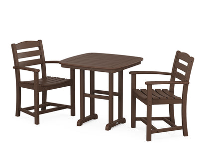 POLYWOOD® La Casa Café 3-Piece Dining Set in Mahogany