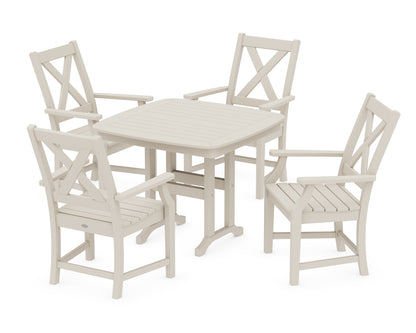 POLYWOOD® Braxton 5-Piece Dining Set in Sand
