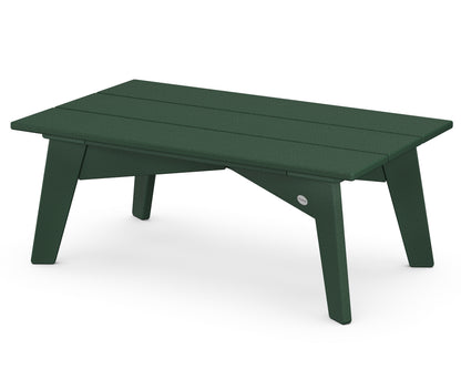 POLYWOOD® Riviera Modern Coffee Table in Green