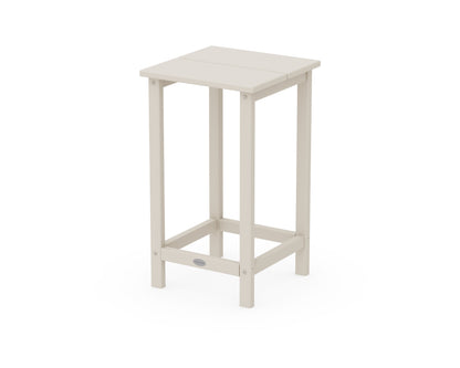 POLYWOOD® Studio Square Counter Side Table in Sand