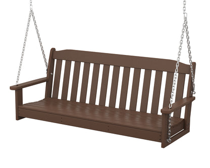 Country Living Cottage 60" Swing in Mahogany
