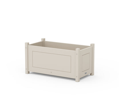 Country Living Country Living Rectangle Double Planter Box in Sand