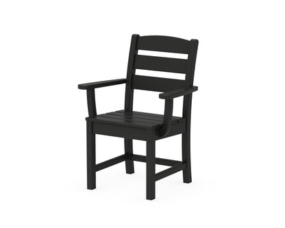 POLYWOOD® Lakeside Dining Arm Chair in Black