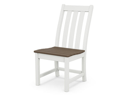 POLYWOOD® Vineyard Dining Side Chair in White / Kona