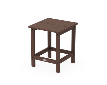 POLYWOOD® Studio Square Side Table in Mahogany