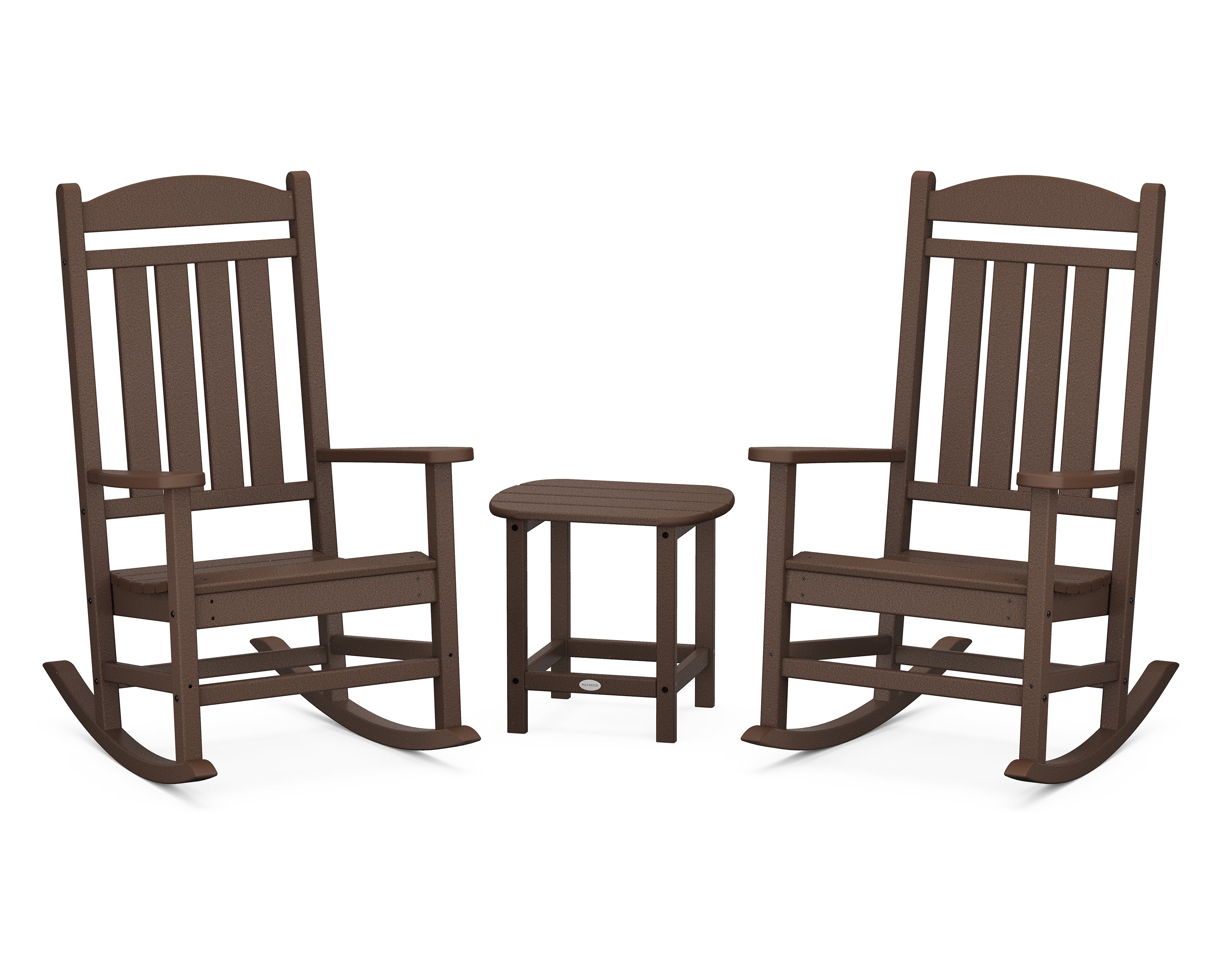 POLYWOOD® Presidential Rocker 3-Piece Set in Mahogany