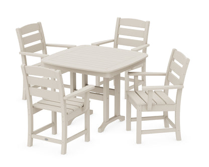 POLYWOOD® Lakeside 5-Piece Dining Set in Sand
