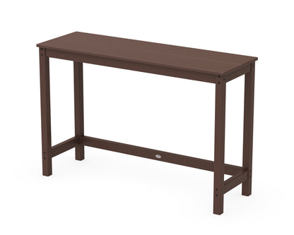 POLYWOOD® Studio Balcony Counter Table in Mahogany