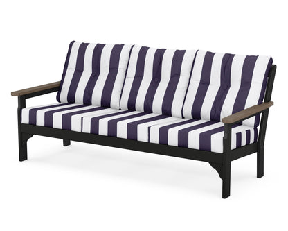 Vineyard Deep Seating Sofa - Black