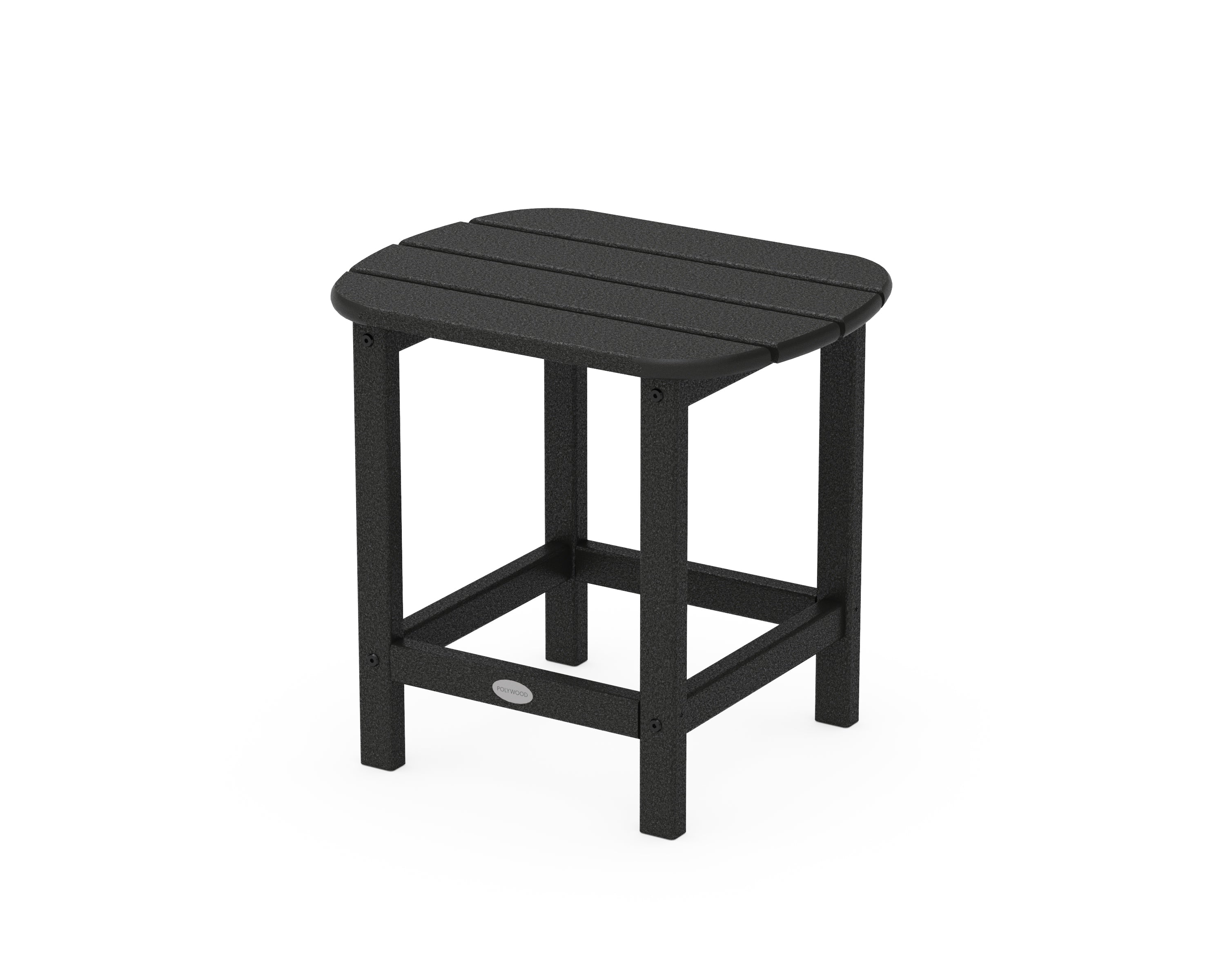 POLYWOOD® South Beach 18" Side Table in Black