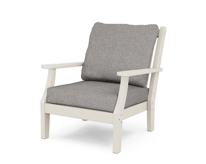 Country Living Wovendale Deep Seating Chair in Sand / Grey Mist