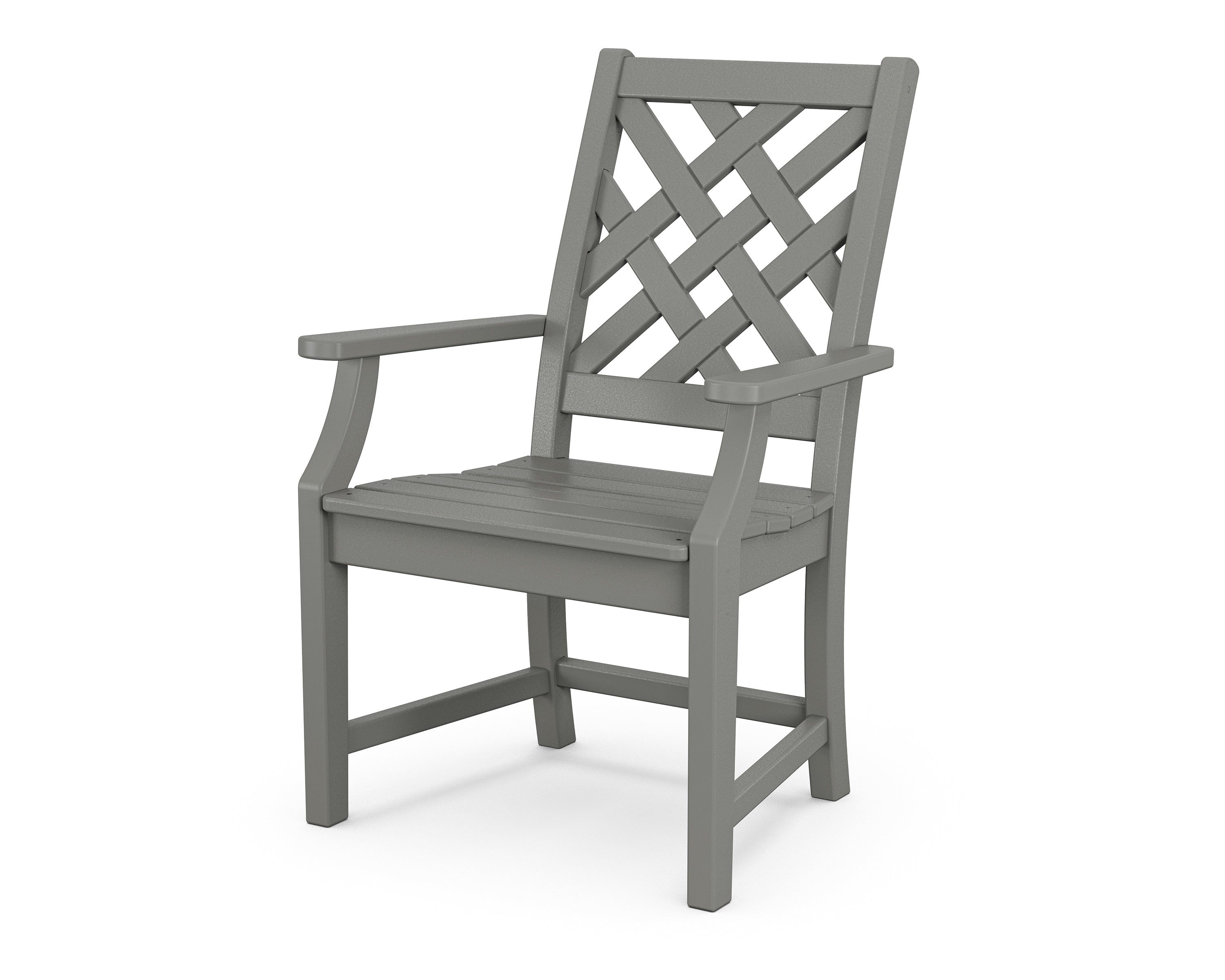 Country Living Wovendale Dining Arm Chair in Slate Grey