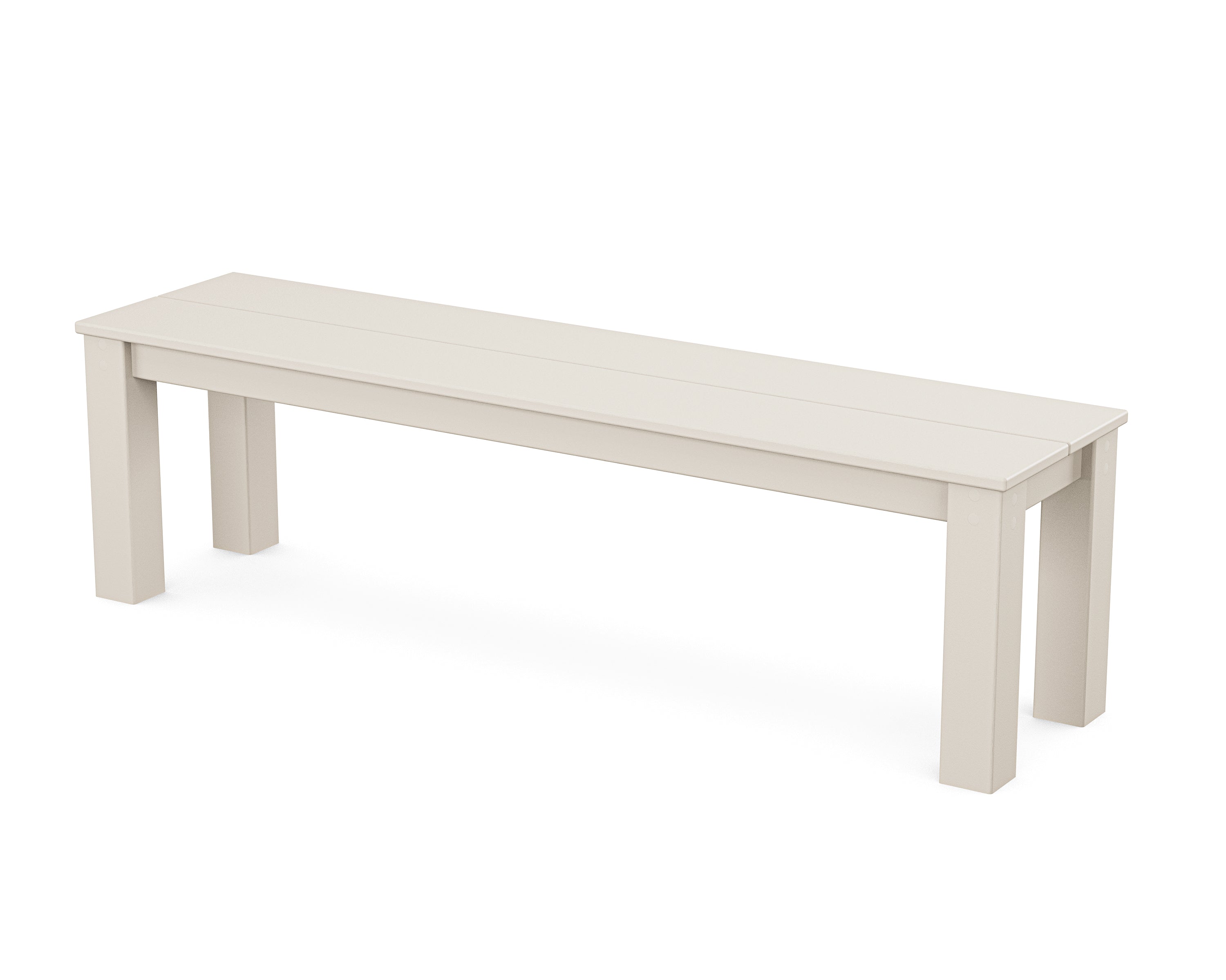 POLYWOOD® Parsons 60" Bench in Sand