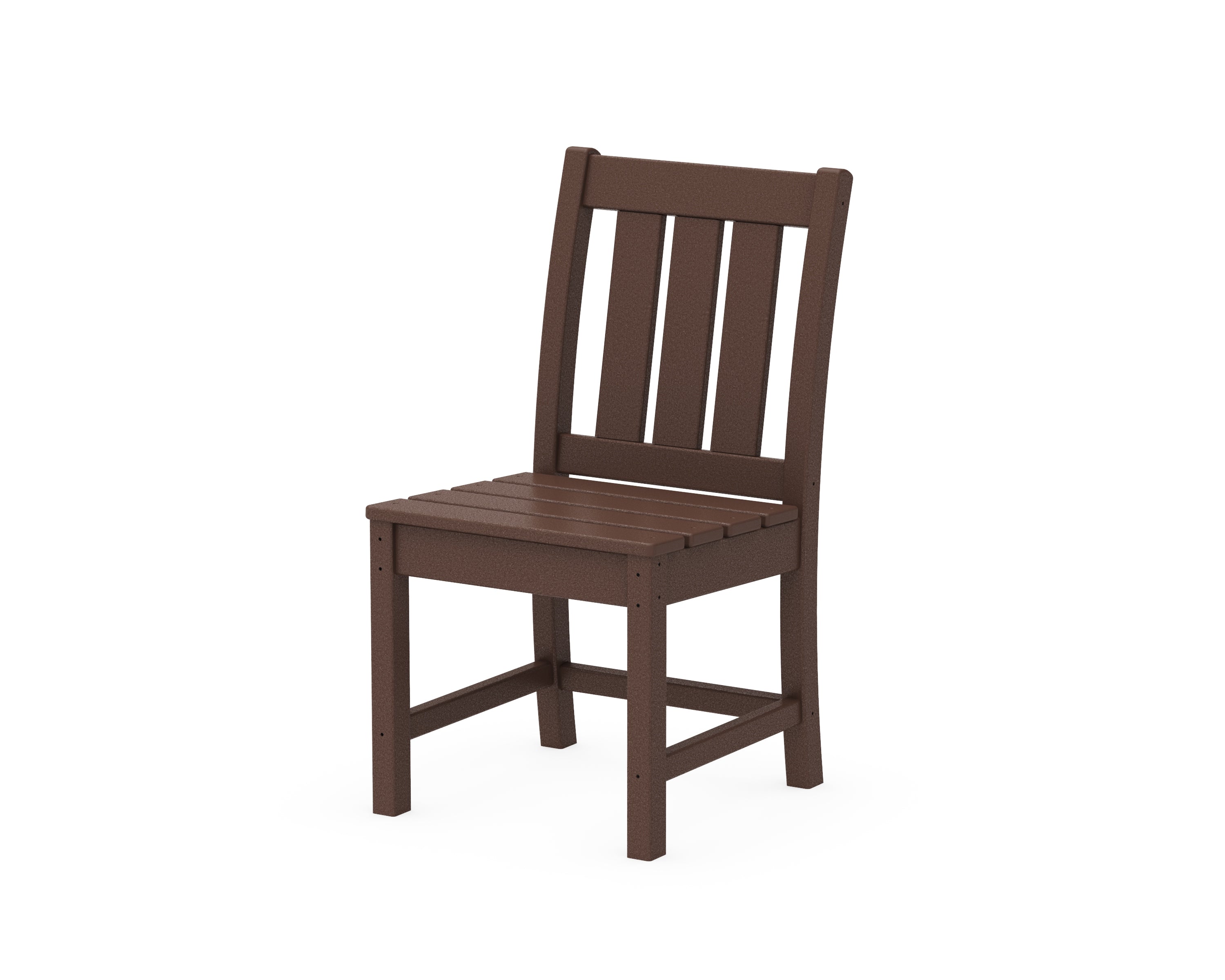 POLYWOOD® Oxford Dining Side Chair in Mahogany