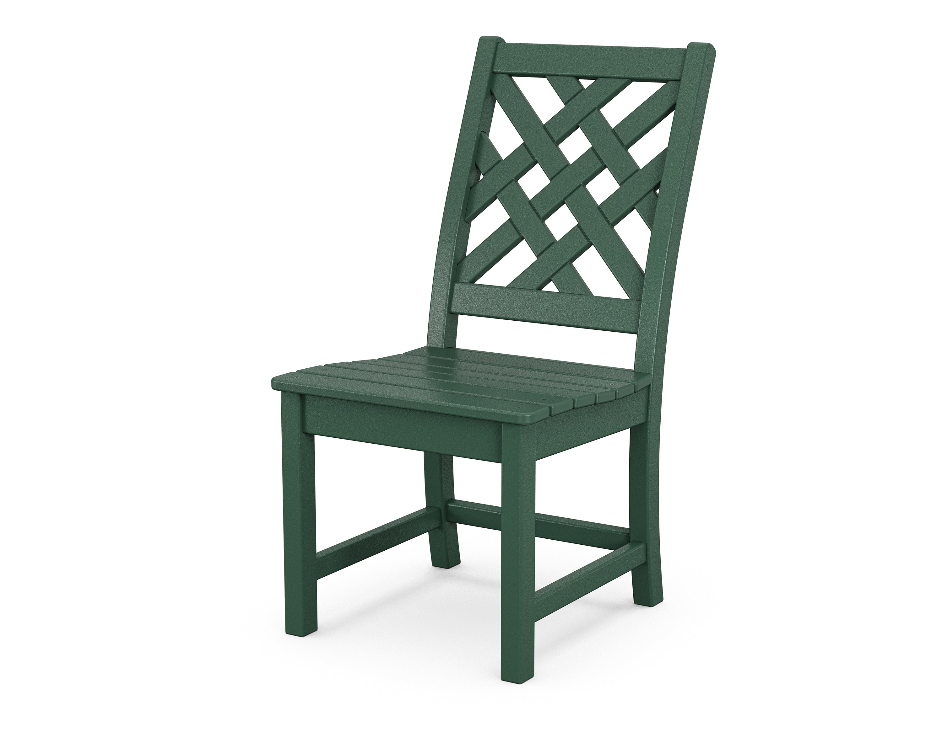 Country Living Wovendale Dining Side Chair in Green