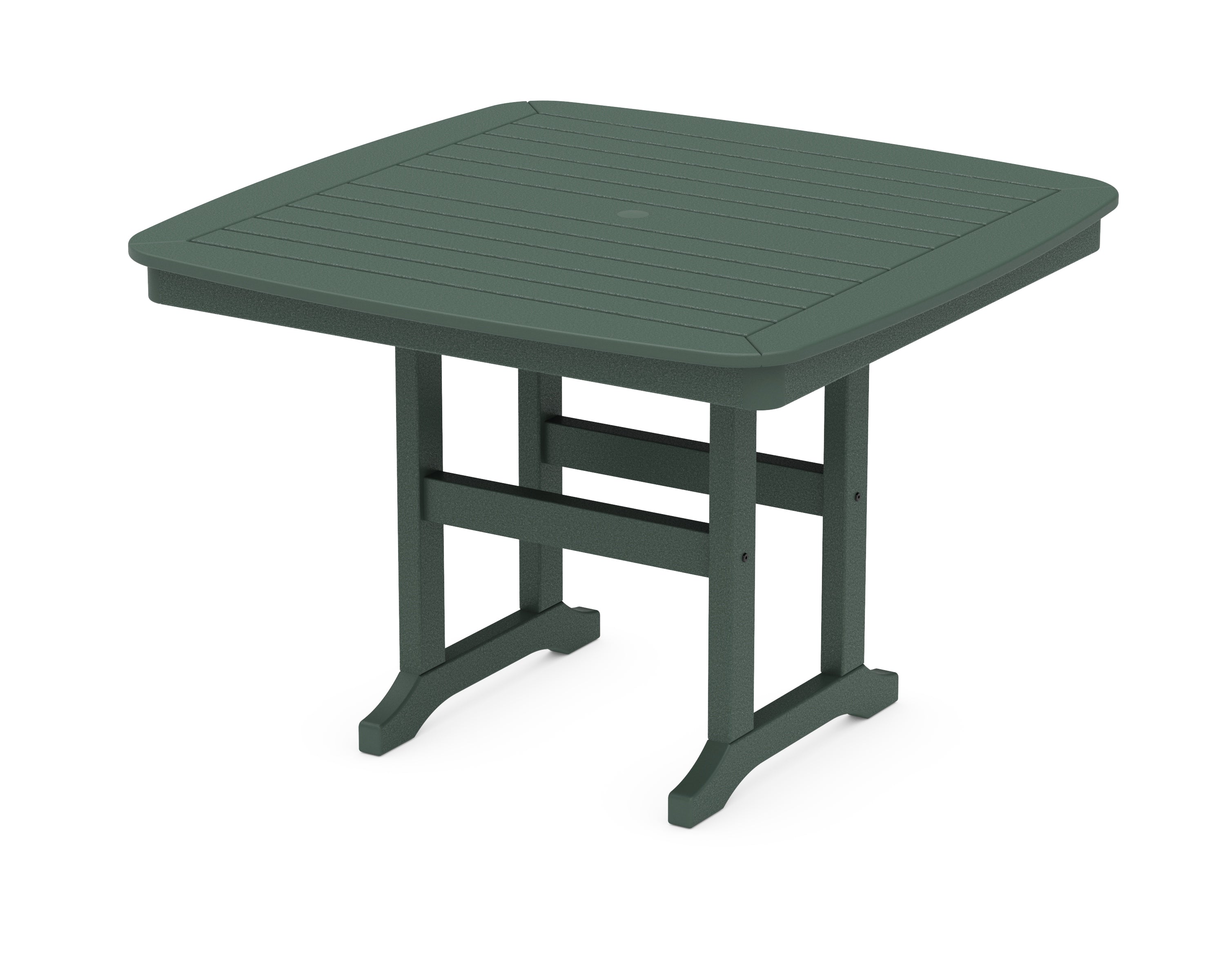 POLYWOOD® Nautical 44" Dining Table in Green