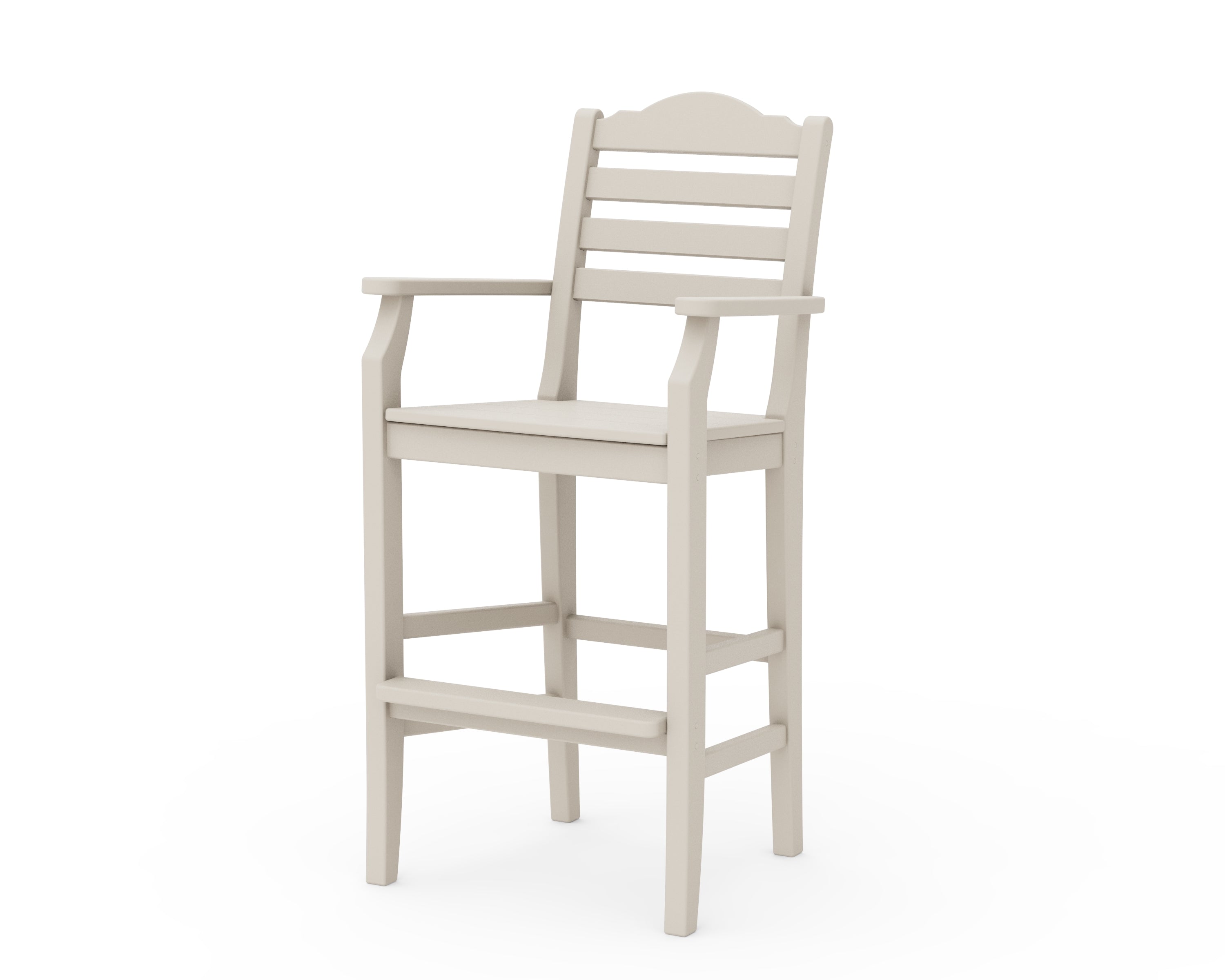 Draper James™ by  POLYWOOD® Savannah Bar Arm Chair in Sand