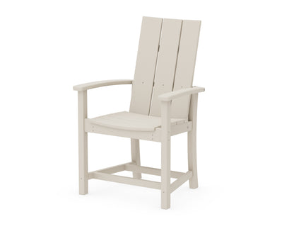 POLYWOOD® Modern Adirondack Dining Chair in Sand