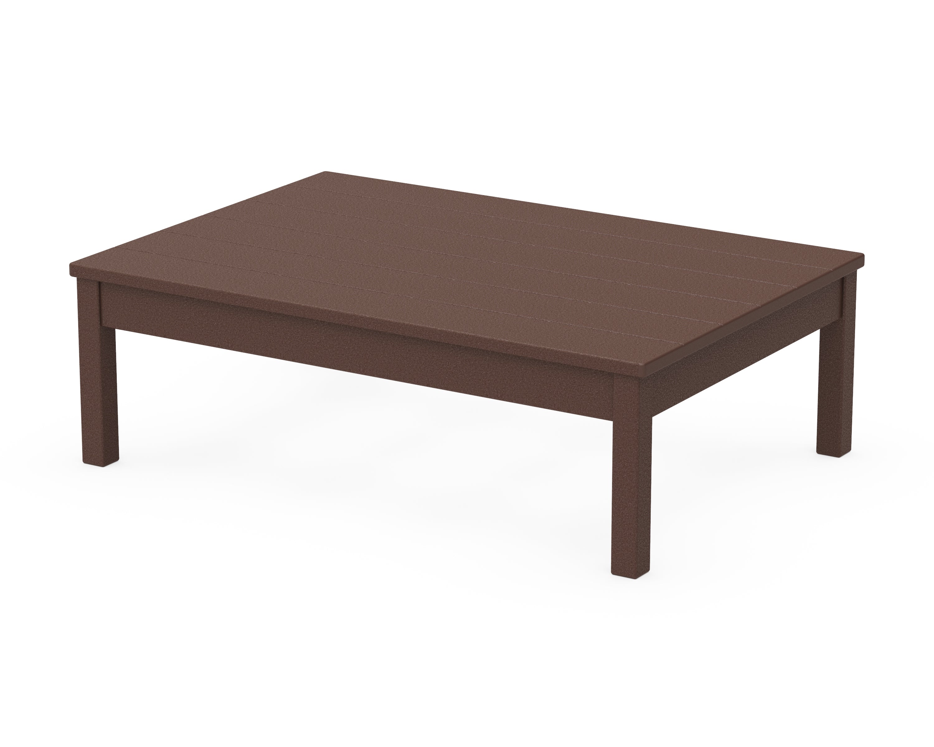 POLYWOOD® 33" x 47" Coffee Table in Mahogany