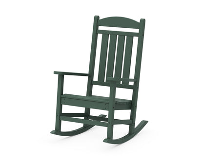 POLYWOOD® Presidential Rocking Chair in Green