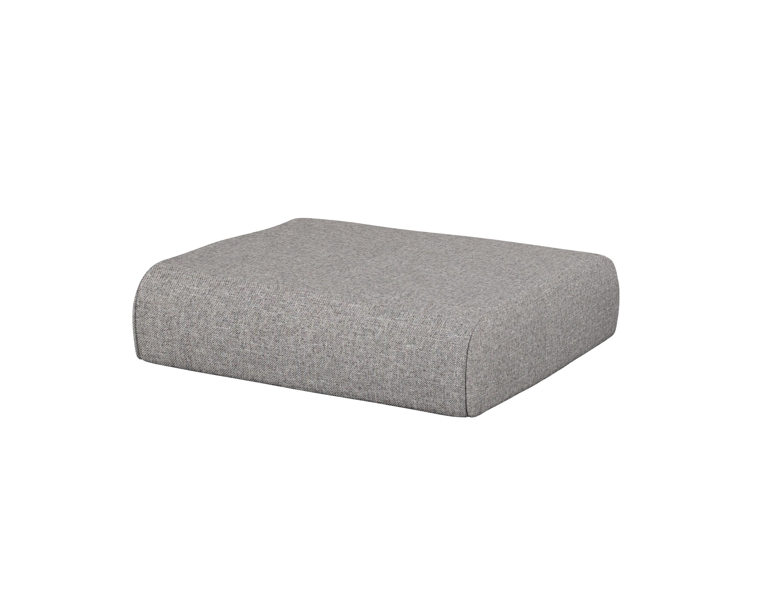 POLYWOOD® Club Ottoman Cushion in Grey Mist
