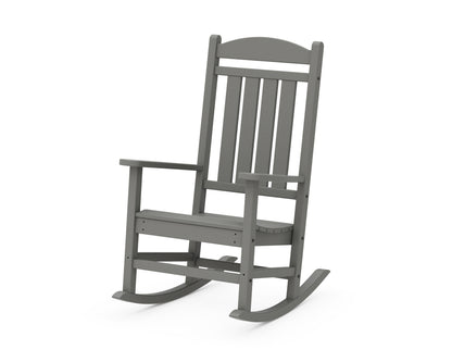POLYWOOD® Presidential Rocking Chair in Slate Grey