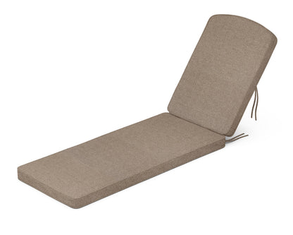 Martha Stewart by POLYWOOD® Chinoiserie Chaise Cushion in Spiced Burlap