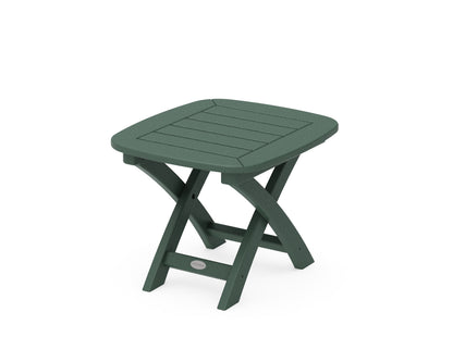 POLYWOOD® Nautical 21" x 18" Side Table in Green