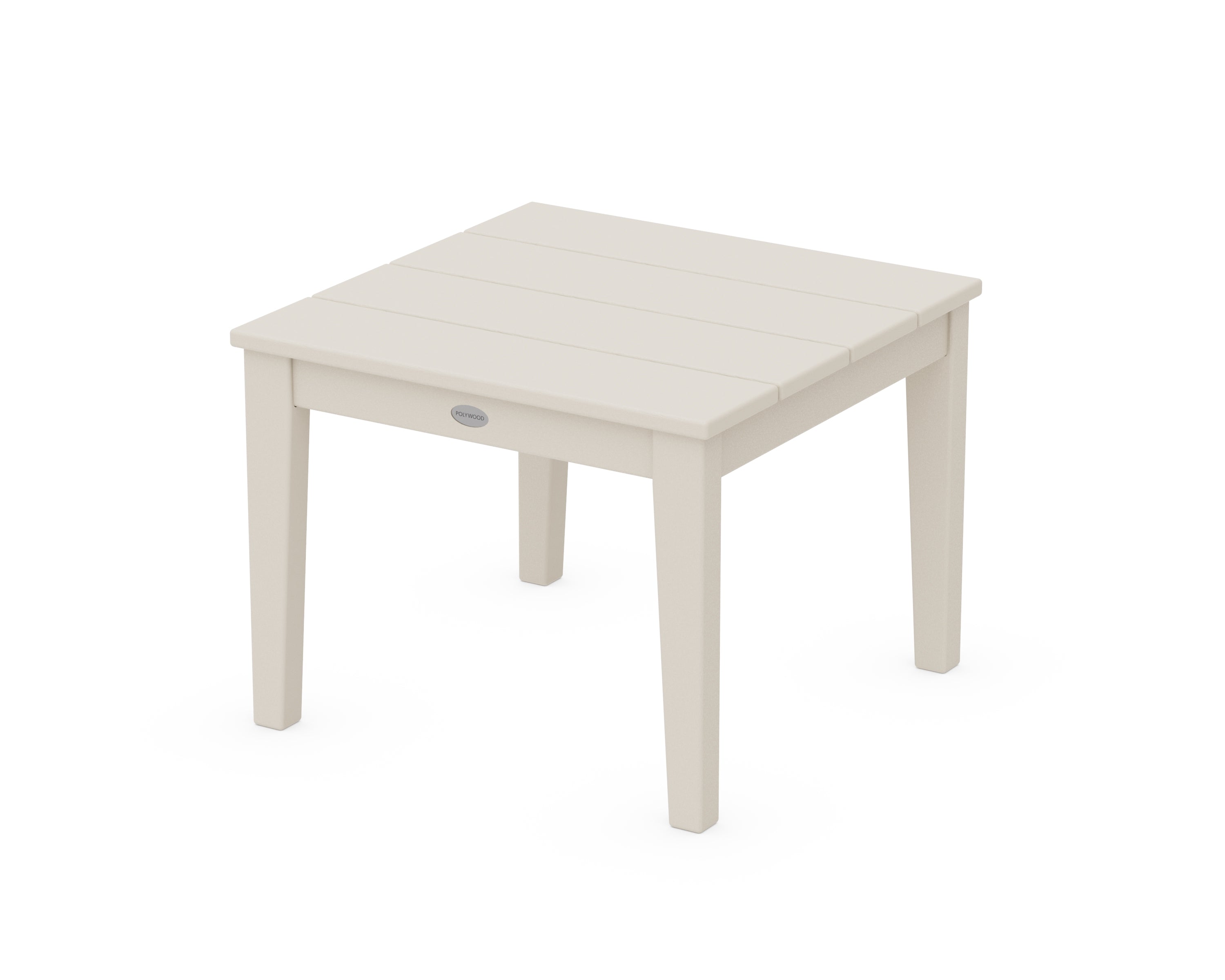 POLYWOOD® Newport 22" End Table in Sand