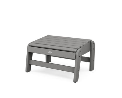 POLYWOOD® Grand Adirondack Ottoman in Slate Grey