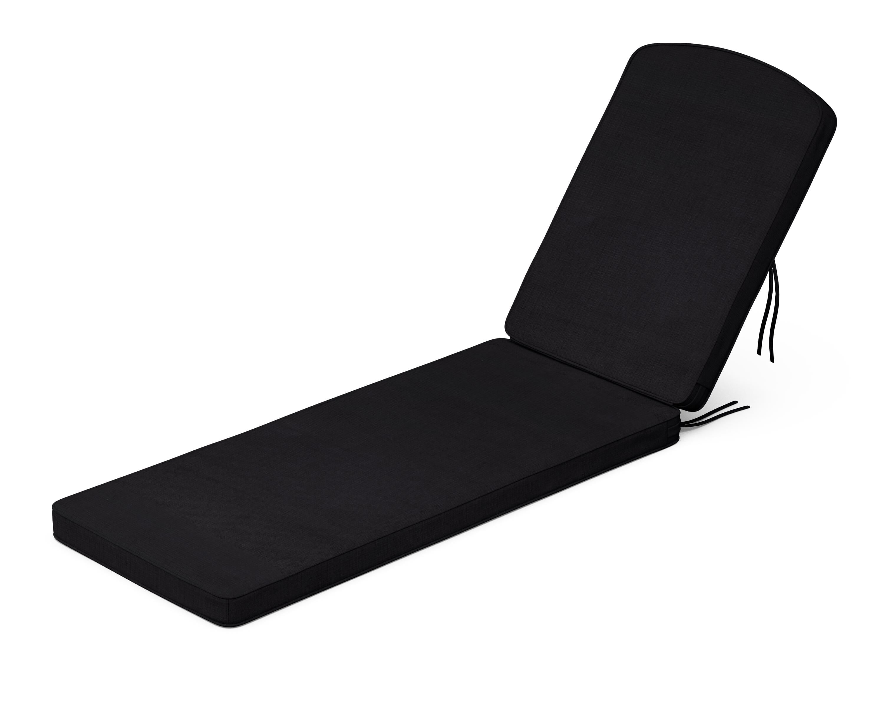 Martha Stewart by POLYWOOD® Chinoiserie Chaise Cushion in Midnight Linen