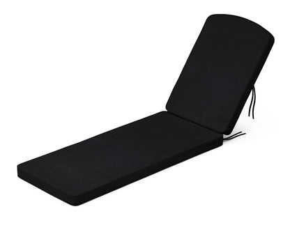 Martha Stewart by POLYWOOD® Chinoiserie Chaise Cushion in Midnight Linen