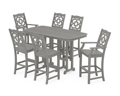 Chinoiserie 7-Piece Bar Set