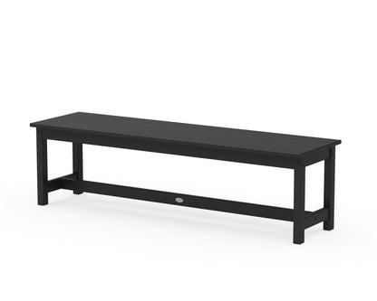POLYWOOD® 60" Planter Bench in Black