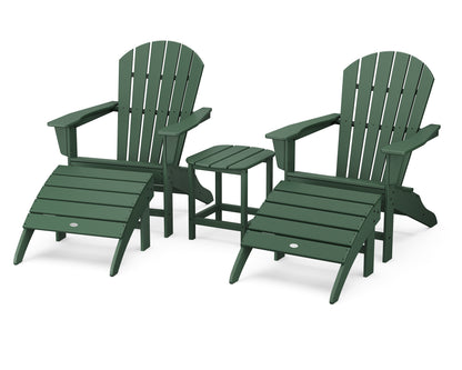 POLYWOOD® South Beach Adirondack 5-Piece Set in Green